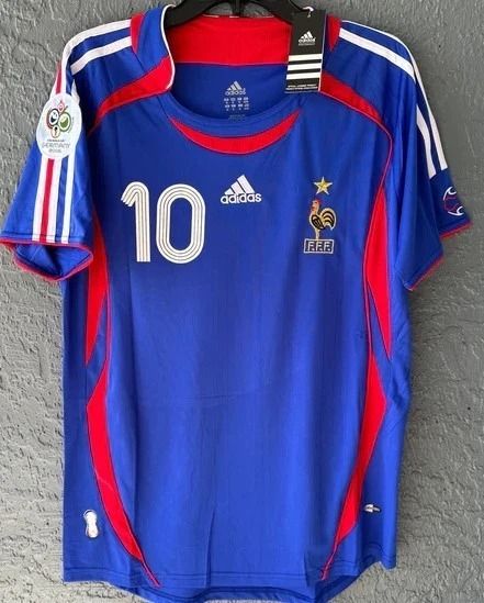 France 2006 Home Shirt (Blue / Red)_2