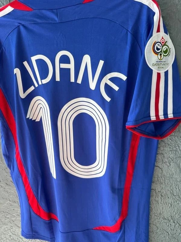 France 2006 Home Shirt (Blue / Red)_3