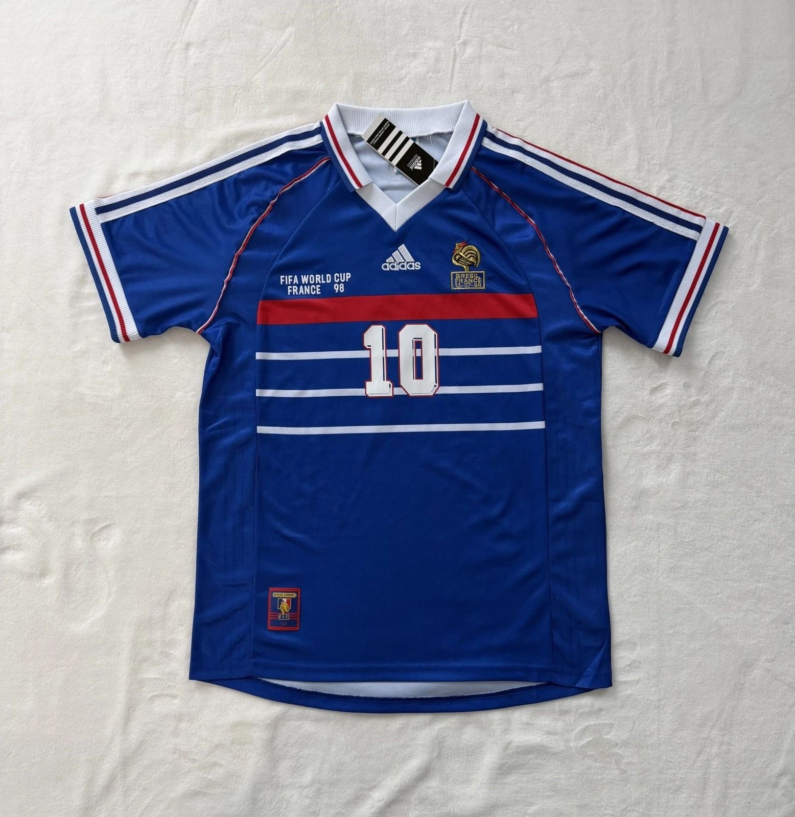 France 1998 Home Shirt (Blue / Red / White)_2