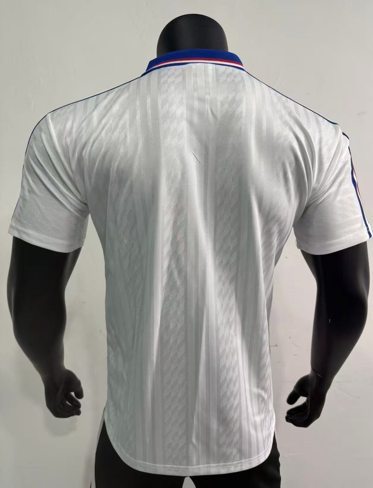 France 1994 Away Shirt (White / Red / Blue)_1