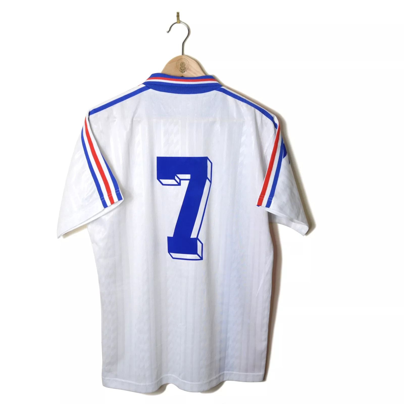 France 1994 Away Shirt (White / Red / Blue)_3
