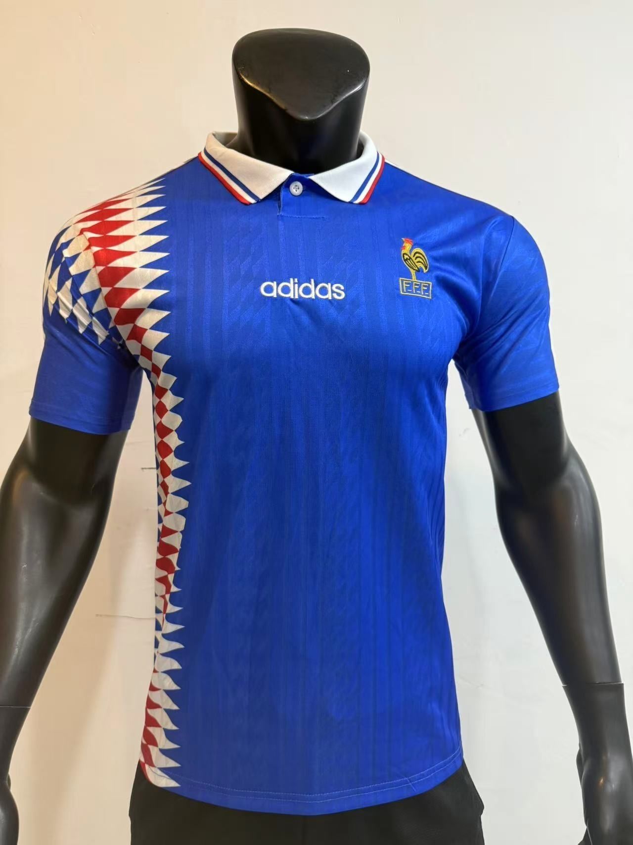 France 1994 Home Shirt (Blue / Red / White)_0