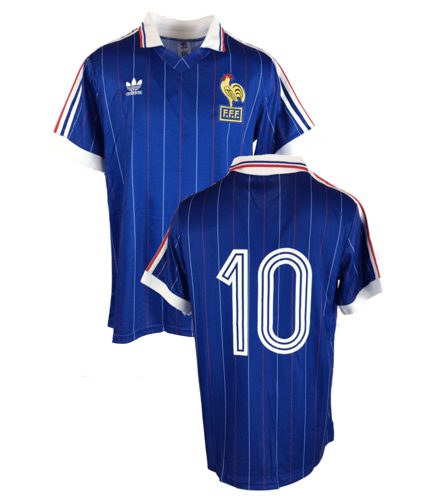 France 1982 Home Shirt (Blue / White)_2