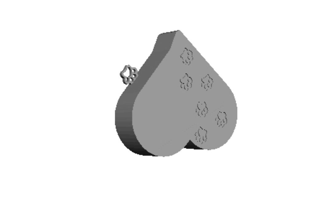 Urn Heart holder and Lid 2 _0