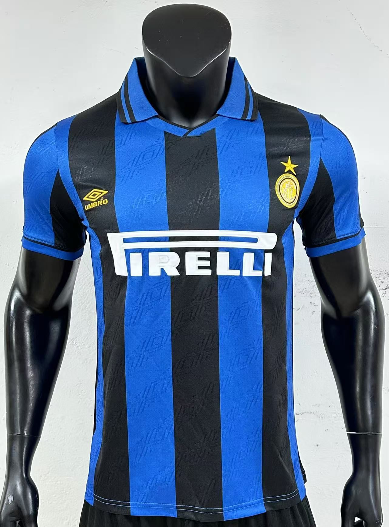 Inter Milan 1995/96 Home Shirt (Blue/black)_0
