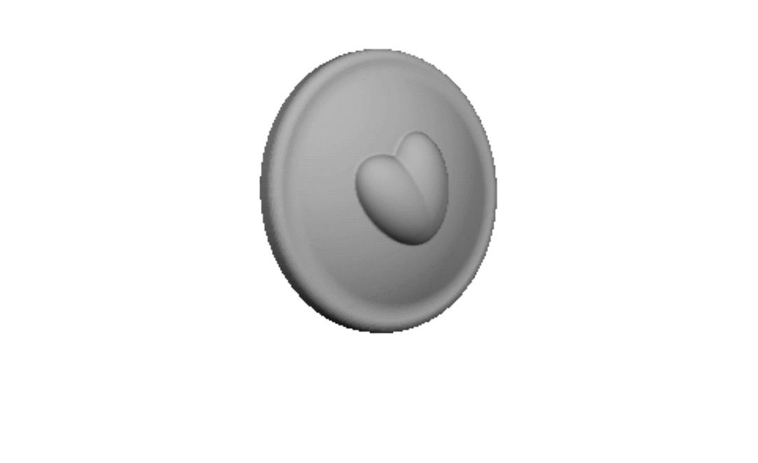 Urn Heart Holder and Lid _0