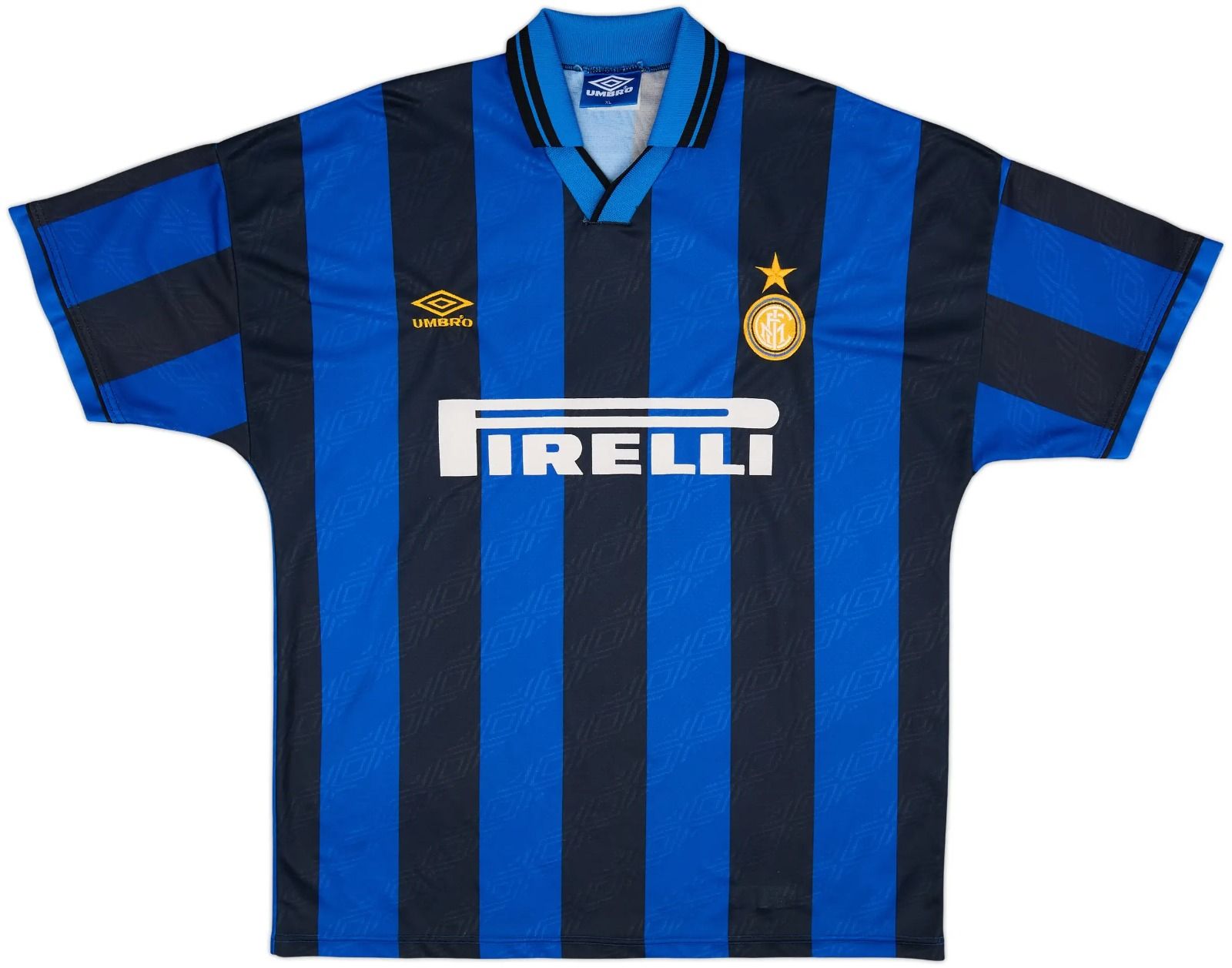Inter Milan 1995/96 Home Shirt (Blue/black)_2