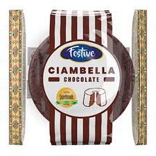 Festive ciambella chocolate cake 200g + free zesta custard powder 30g_0