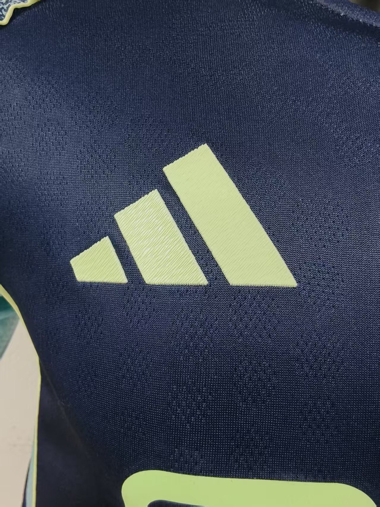 Ajax 2025/26 Away Shirt (Navy / Sky blue / Green)_2