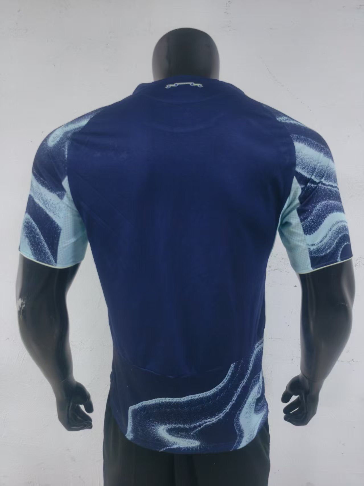 Ajax 2025/26 Away Shirt (Navy / Sky blue / Green)_1