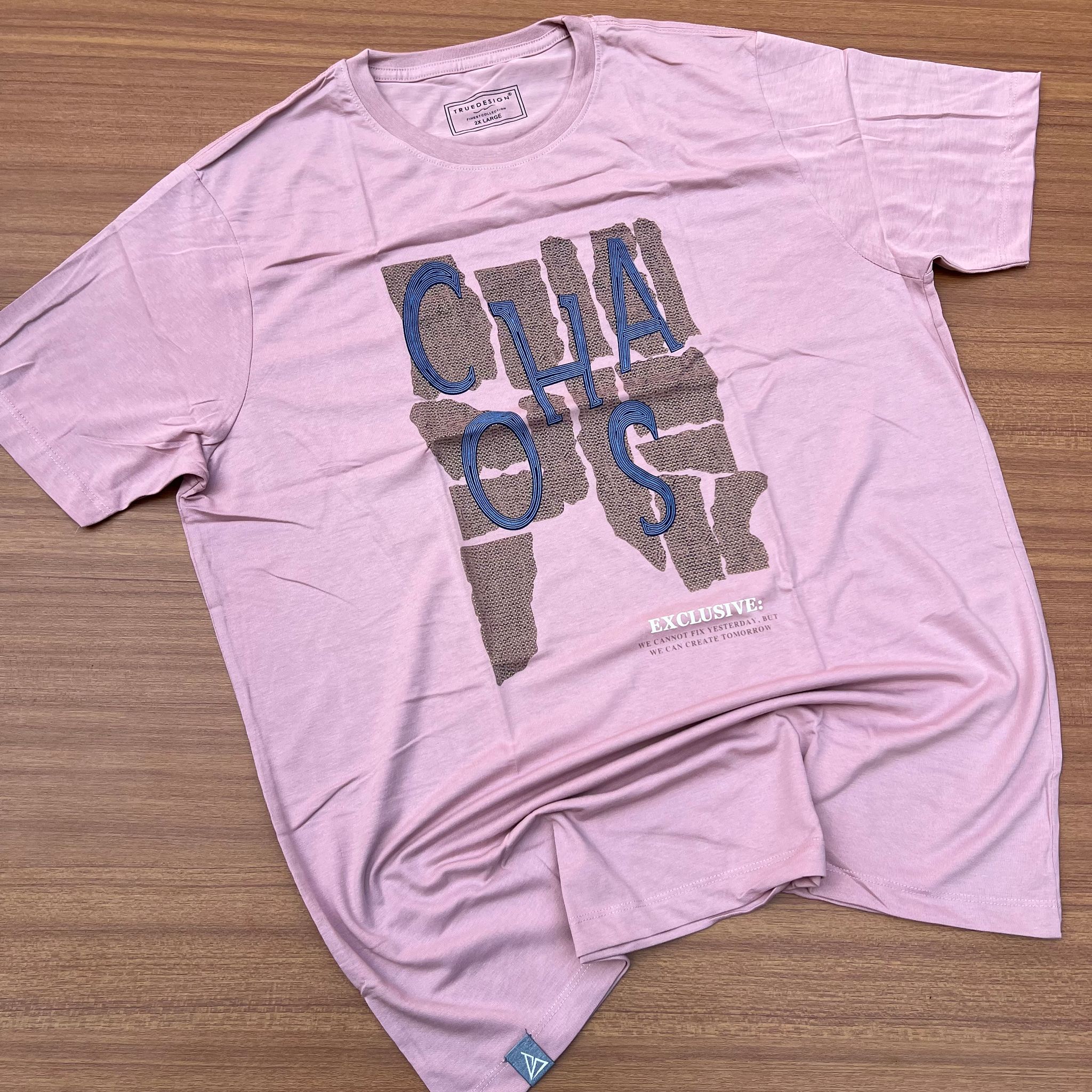 TRUE DESIGN TSHIRT - PINK_0