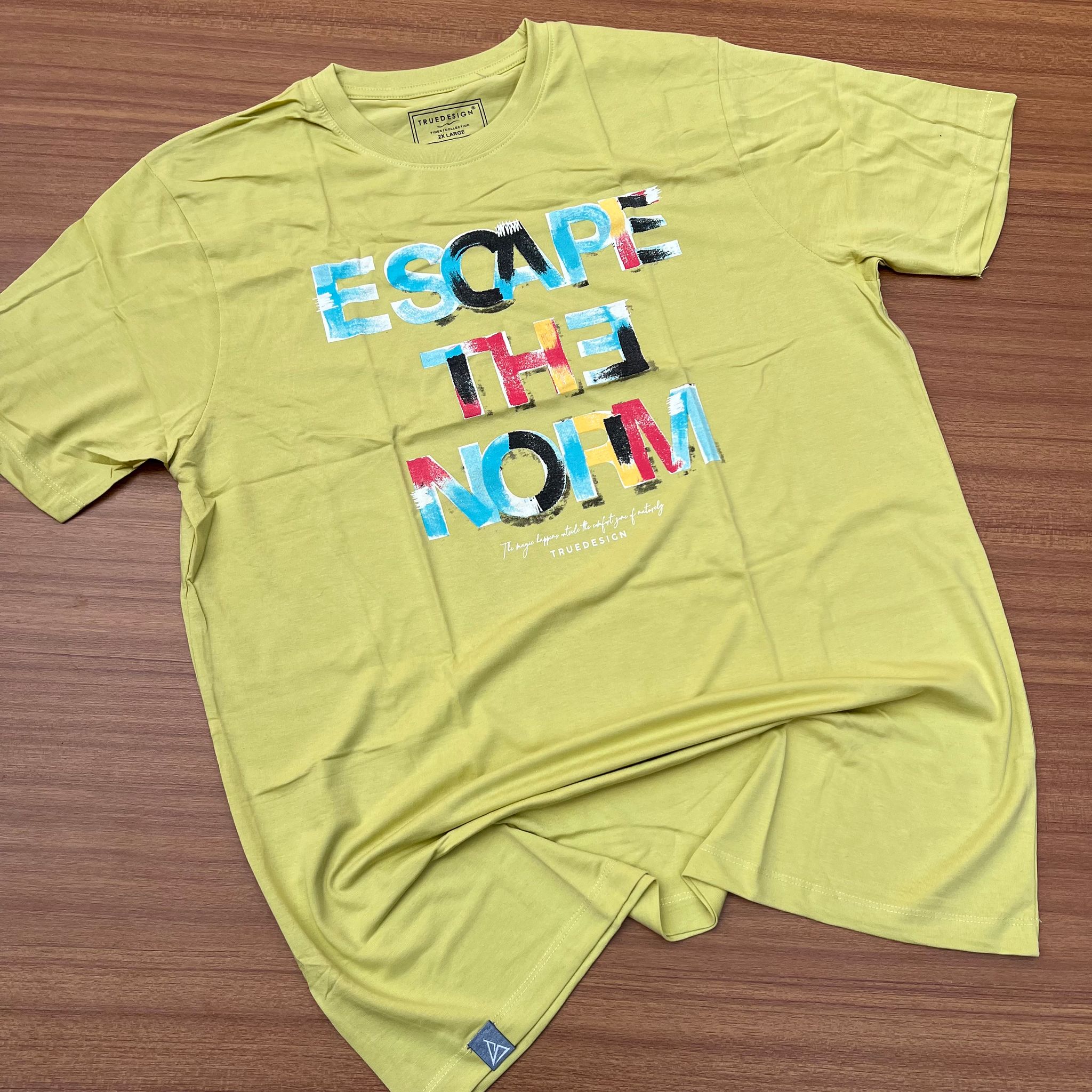 TRUE DESIGN TSHIRT - GREEN_0