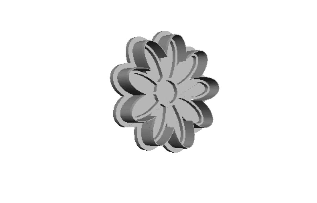 Daisy Cutter & Stamp Set Cookie Cutter   _0