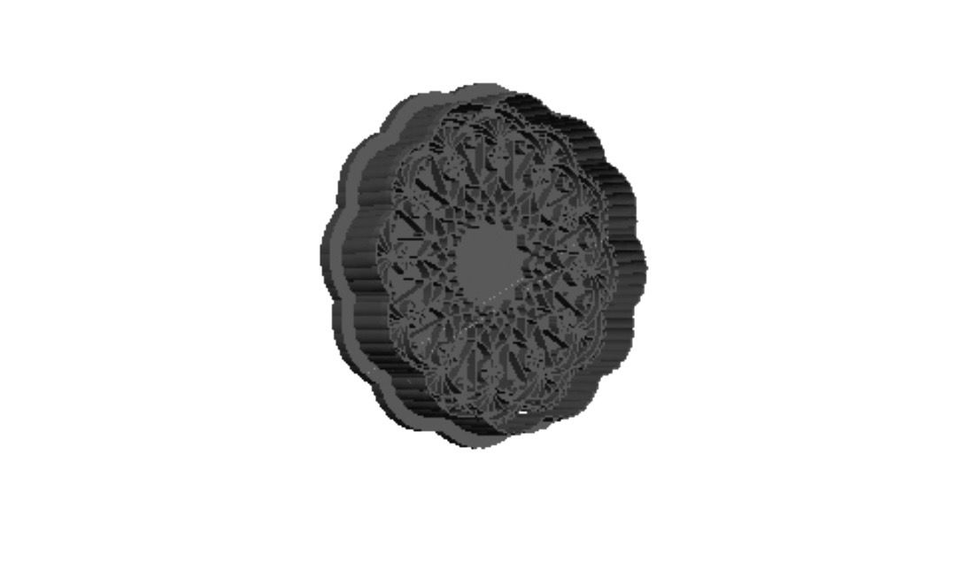 Doily Cutter & Stamp Set Cookie Cutter    _0