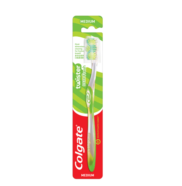 Colgate Twister Toothbrush (Medium) 1unit_0