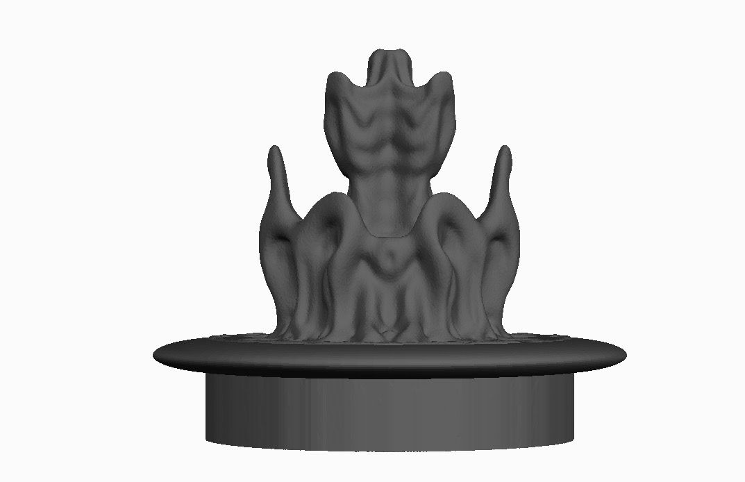 Urn Decorated Holder and Lid_0