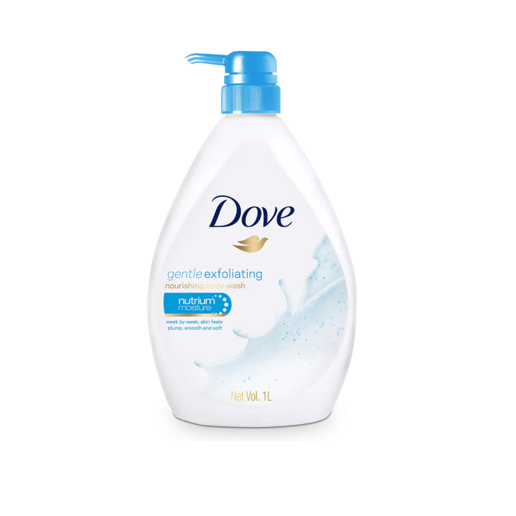 Dove Gentle Exfoliating Sea Body Wash 1L_0