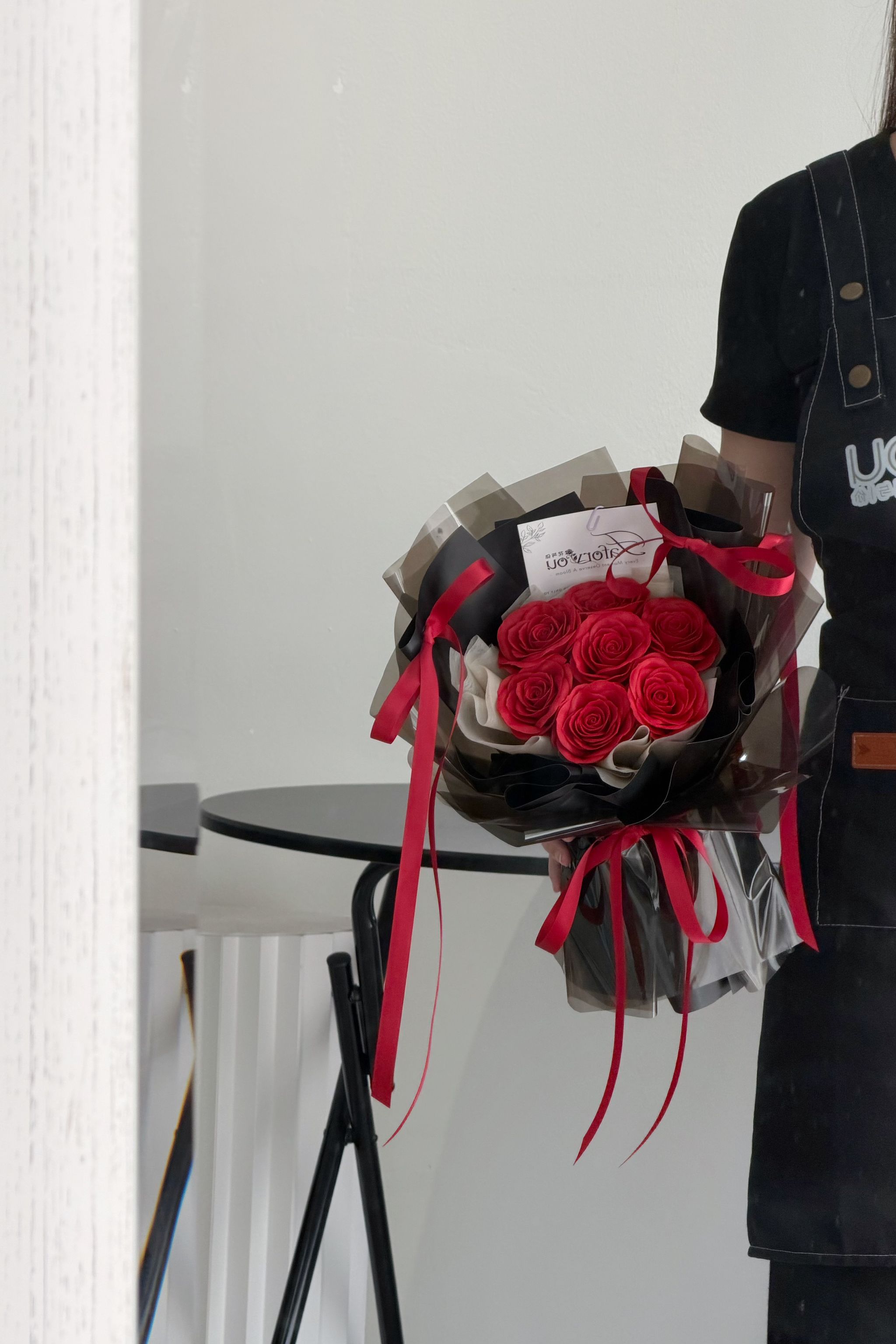  7 Stalk Awakening Soap Rose Bouquet_1