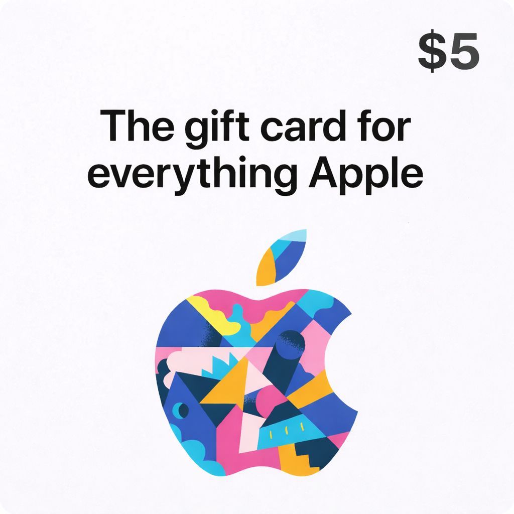 $5 Apple Giftcard _0