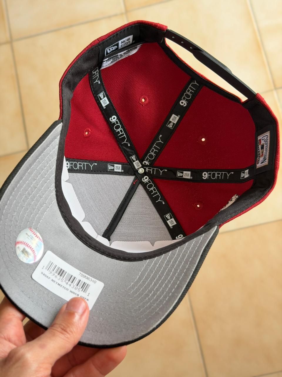 New Era 9Forty - New York Mets World Series Champions 1986 Red Two Tone _7