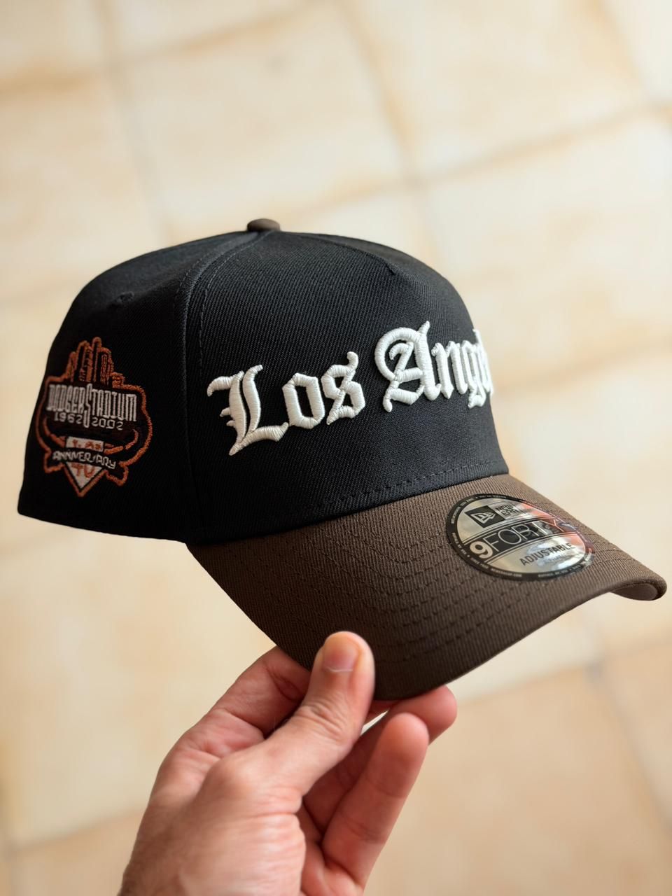 New Era 9Forty - Los Angeles Dodgers 40th Anniversary Walnut Two Tone_3