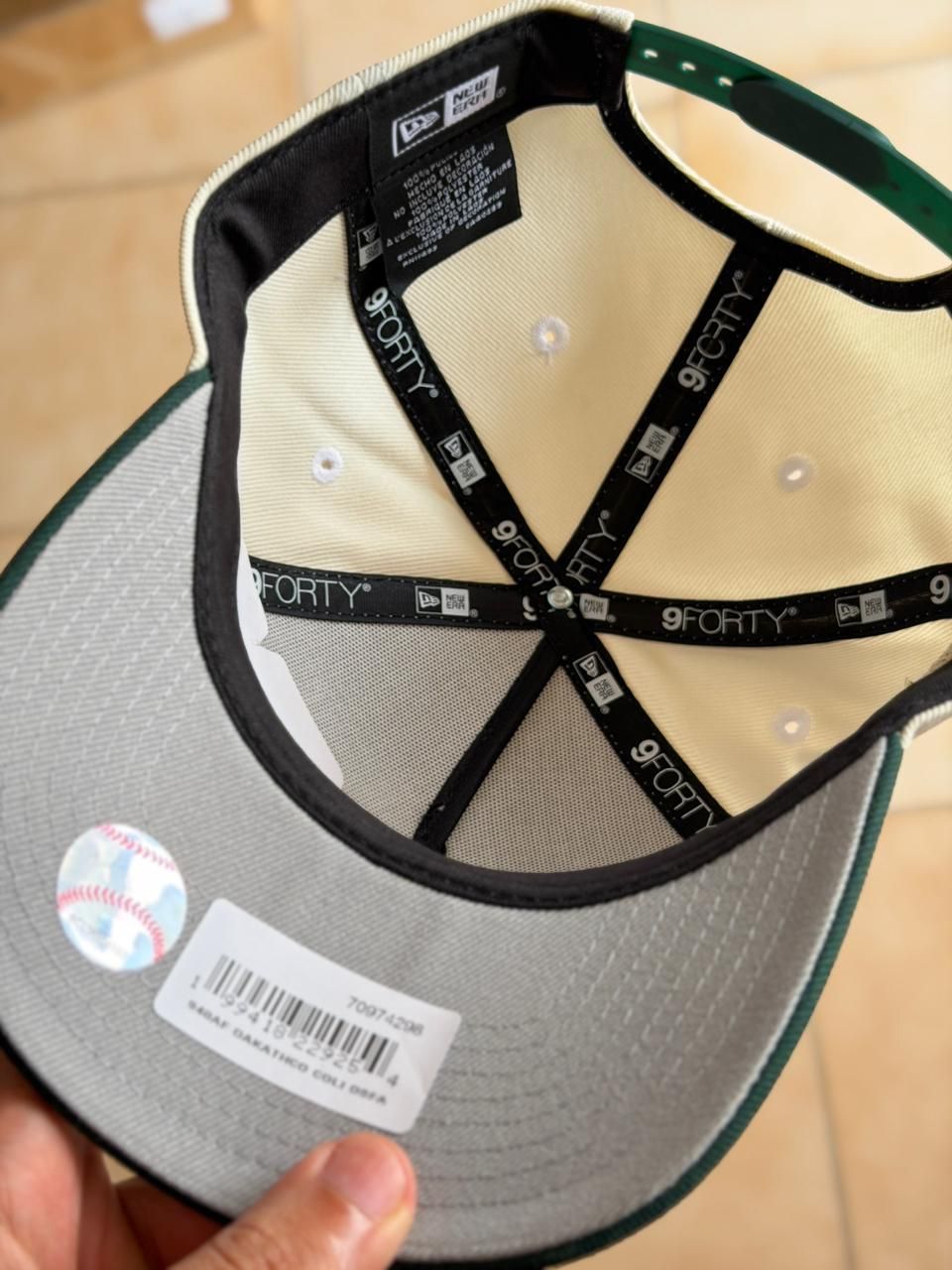 New Era 9Forty - Oakland Athletics Stadium Chrome Two Tone_7