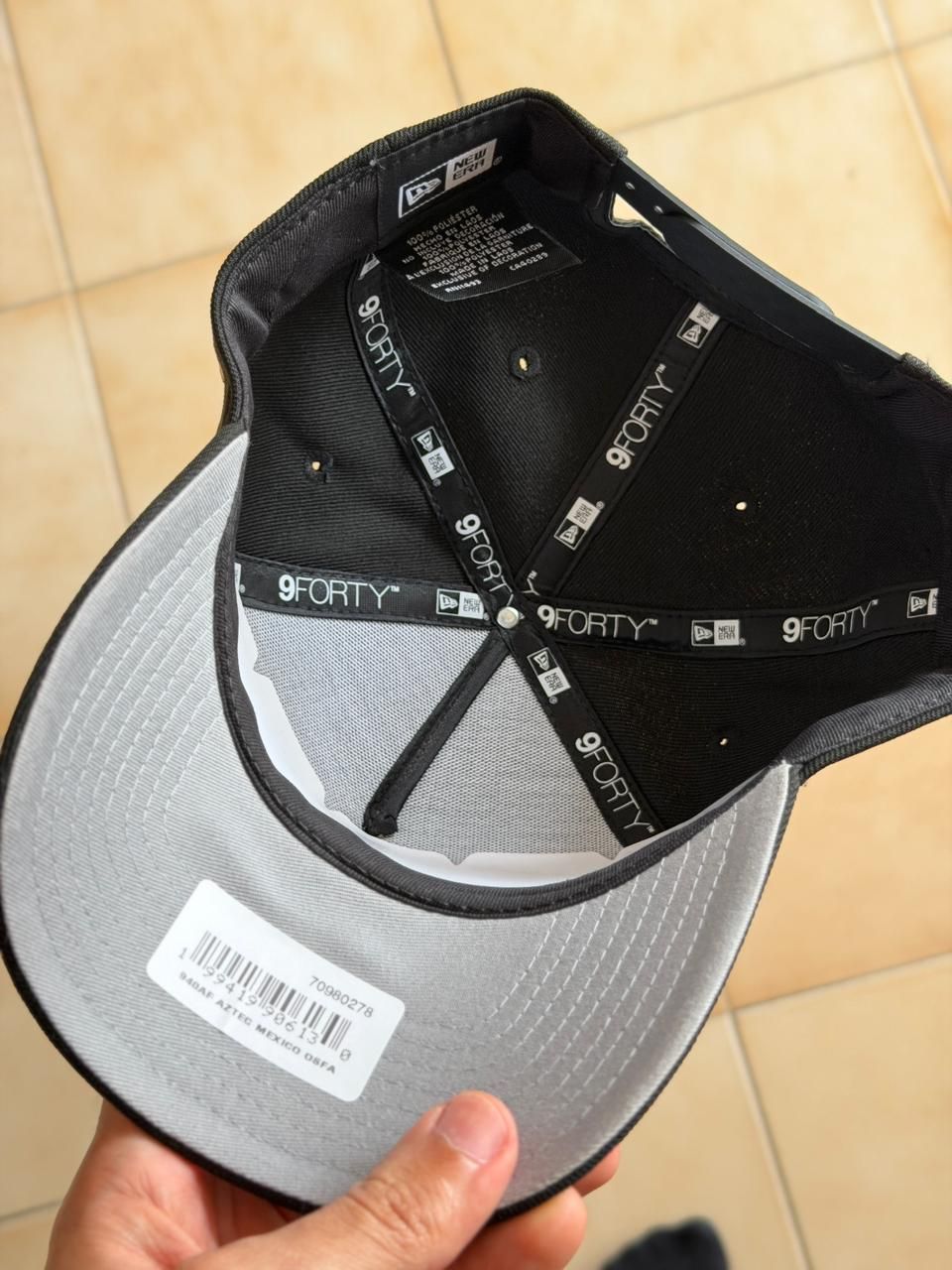 New Era 9Forty - Mexico Aztec Skull Warrior Metallic Black _7