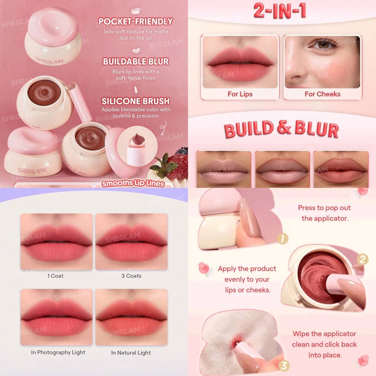 Sheglam putty lip pot - sangria slay_1