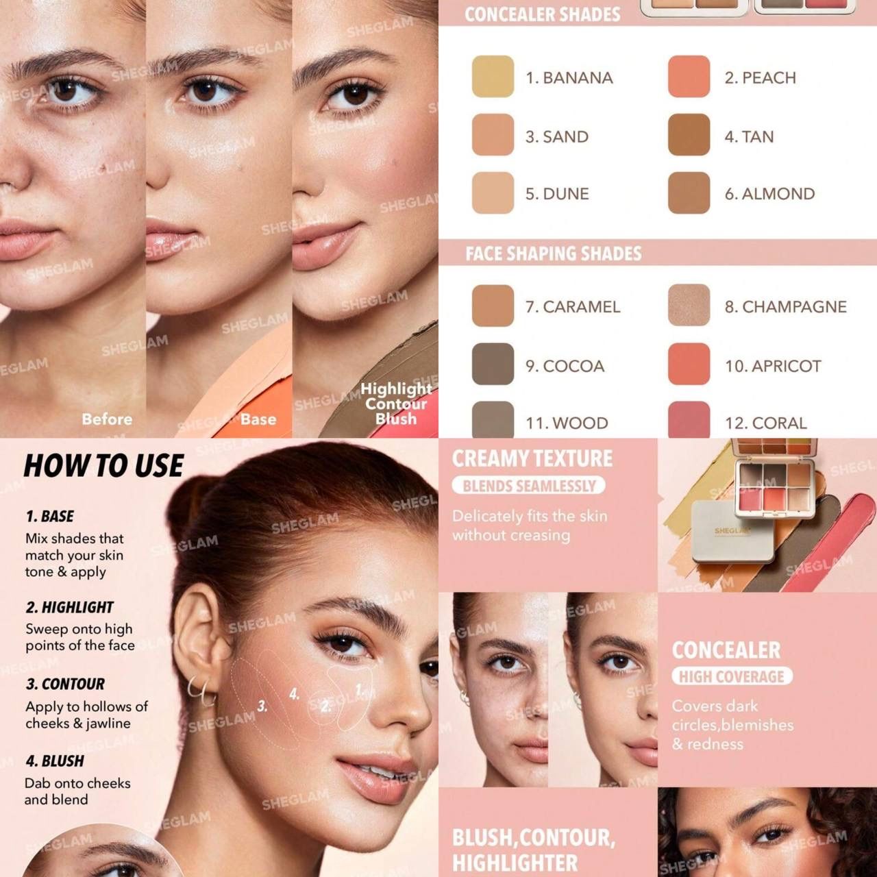 Sheglam face palette_1