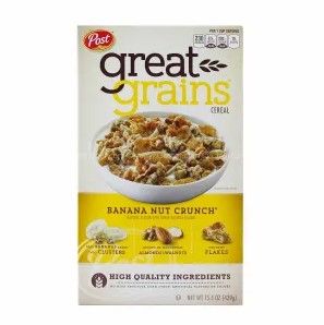 Post Banana Nut Crunch Cereal 439g_0