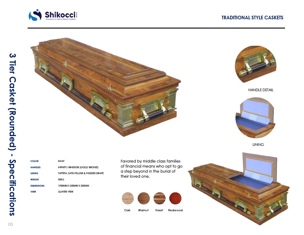 3 Tier (Open Face) Windsor _0