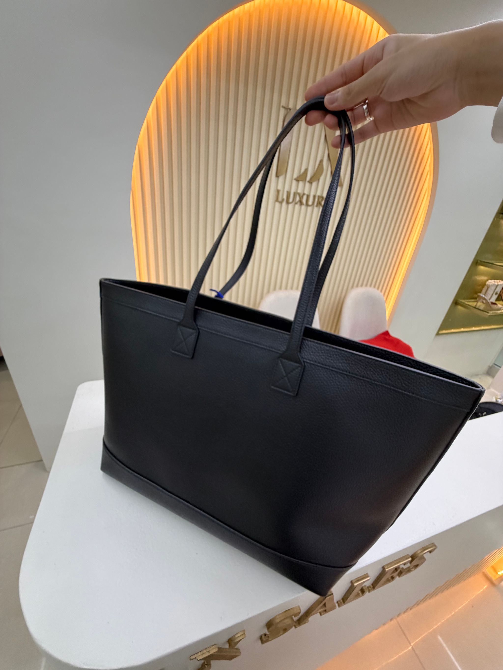 Bolsa Burberry tote clássica _3