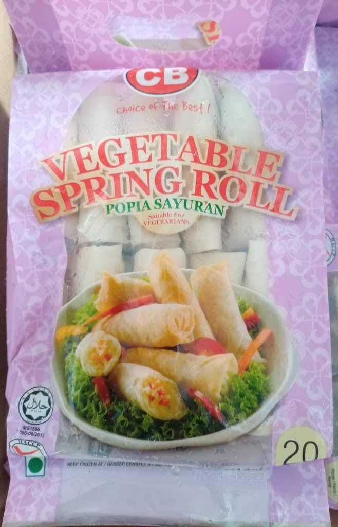 Mini Vegetable Spring Roll 400g CB_0