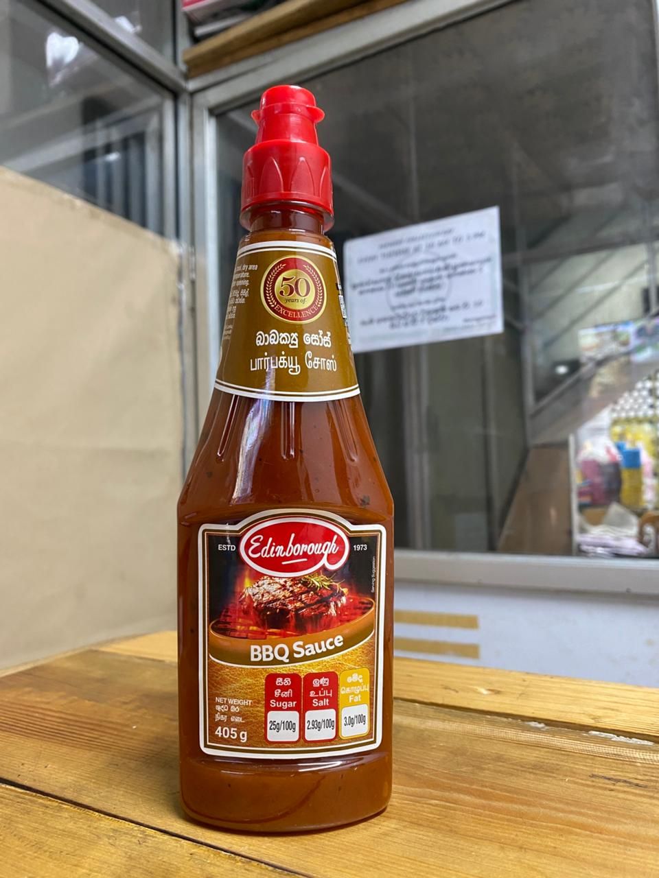 EDINBROUGH BBQ SAUCE 405G_0