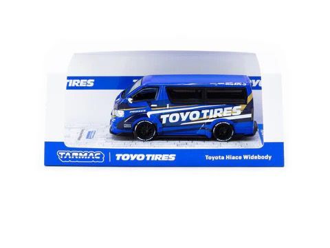 TARMAC WORKS MODEL 1/64 TOYOTA HIACE WIDEBODY TOYO TIRES_3