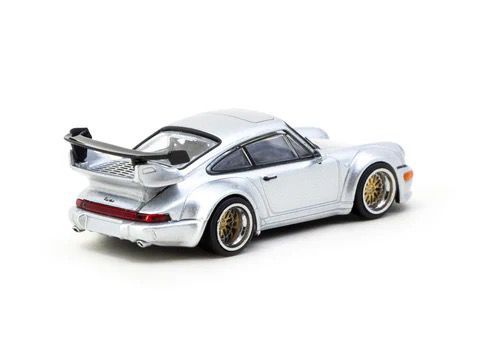 TARMAC WORKS MODEL 1/64 PORSCHE RWB 964 - SILVER_2