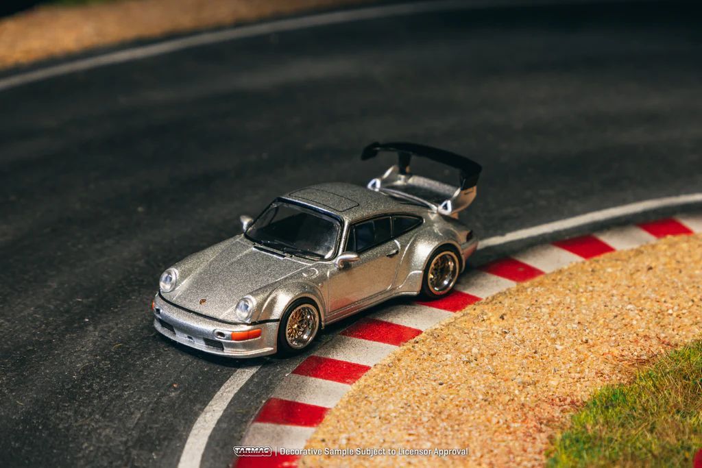 TARMAC WORKS MODEL 1/64 PORSCHE RWB 964 - SILVER_0