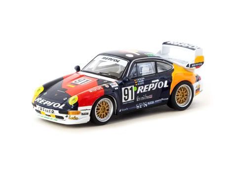 TARMAC WORKS MODEL 1/64 PORSCHE 911 GT2 24H LE MANS 1995 #91_1