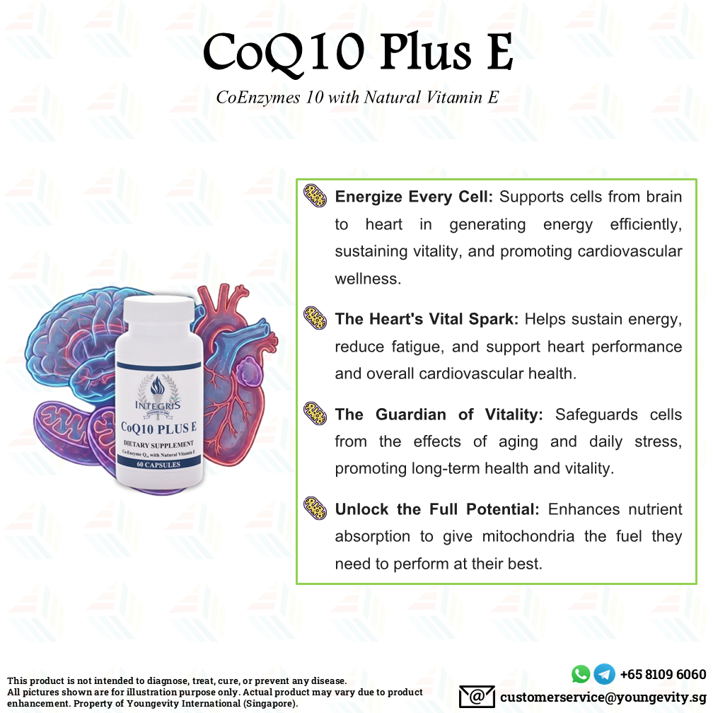 (New 新品) CoQ10 Plus E - 60 caps._1