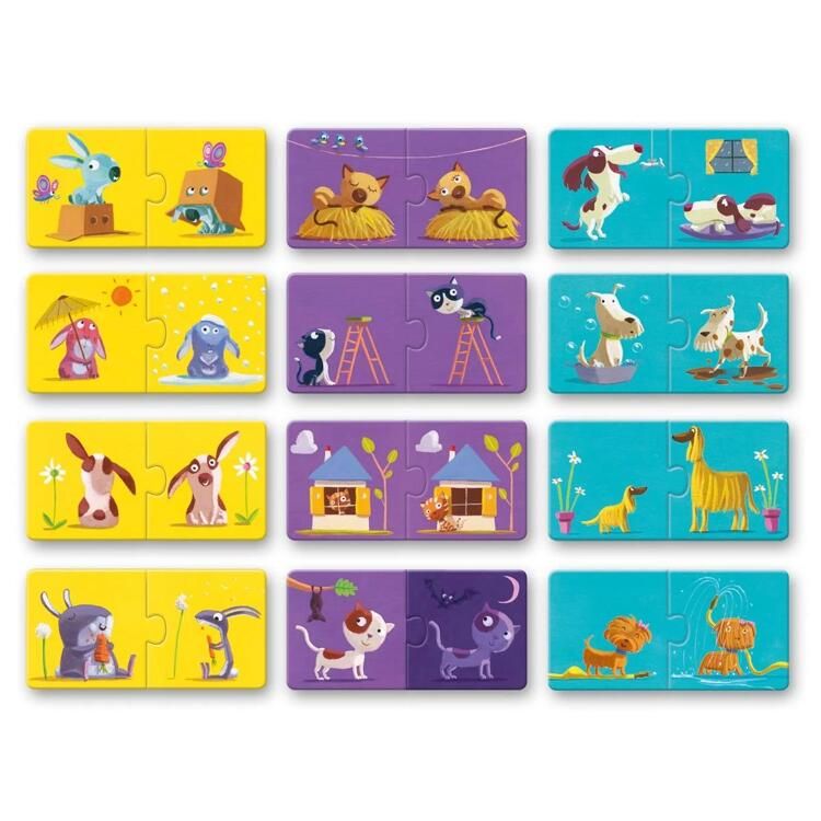 Djeco duo puzzles set - Opposites_1