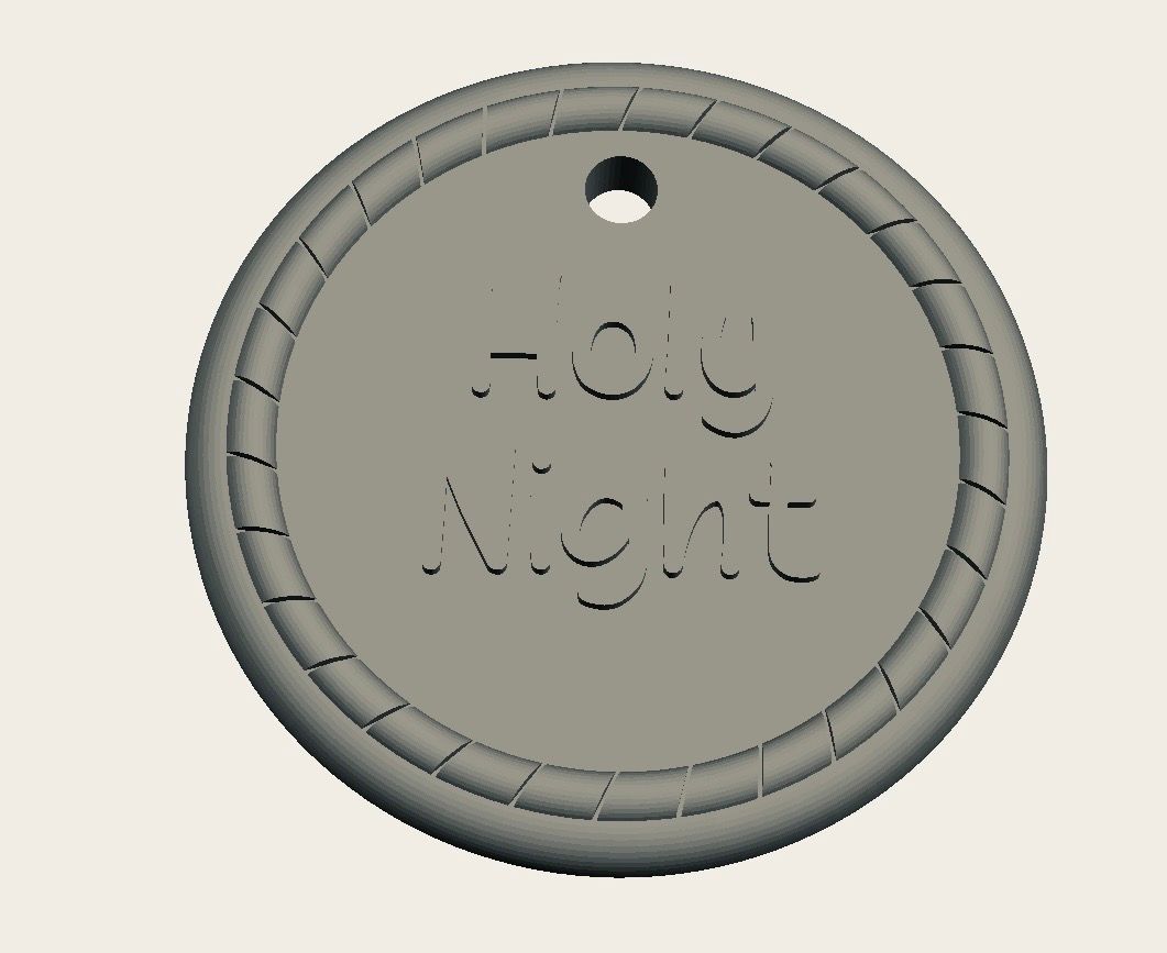 Christian Holy Night Ornament _0