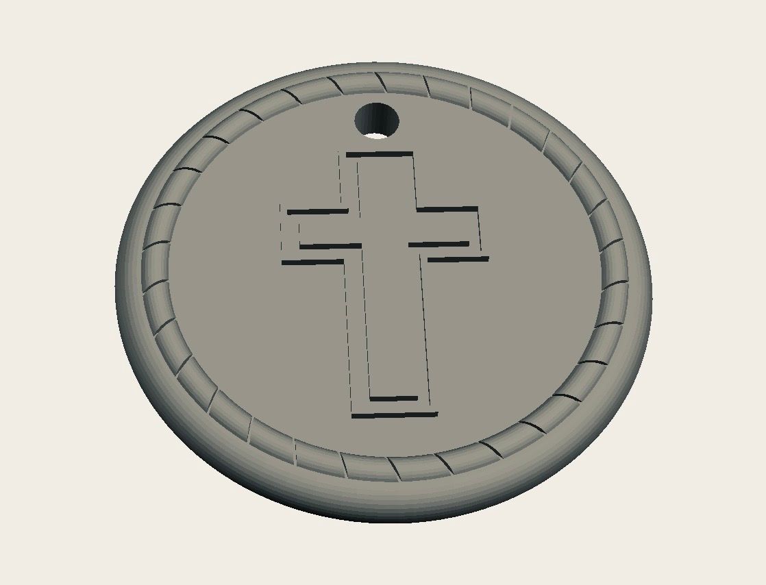 Christian Cross  Ornament    _0