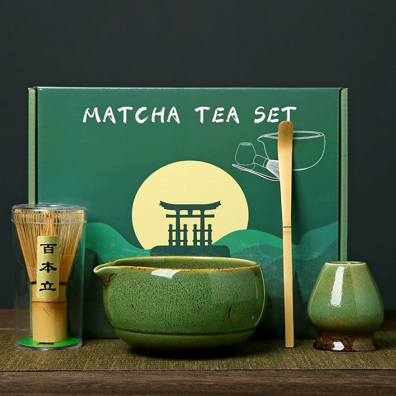 Matcha Bowl Set (Bowl / Whisk / holder/ scoop) _2