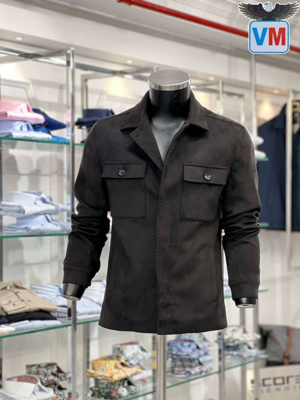 Jacquette matière velours _3