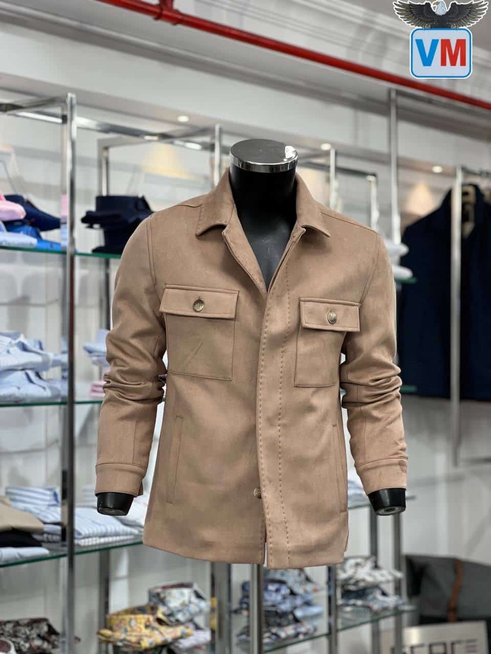 Jacquette matière velours _4