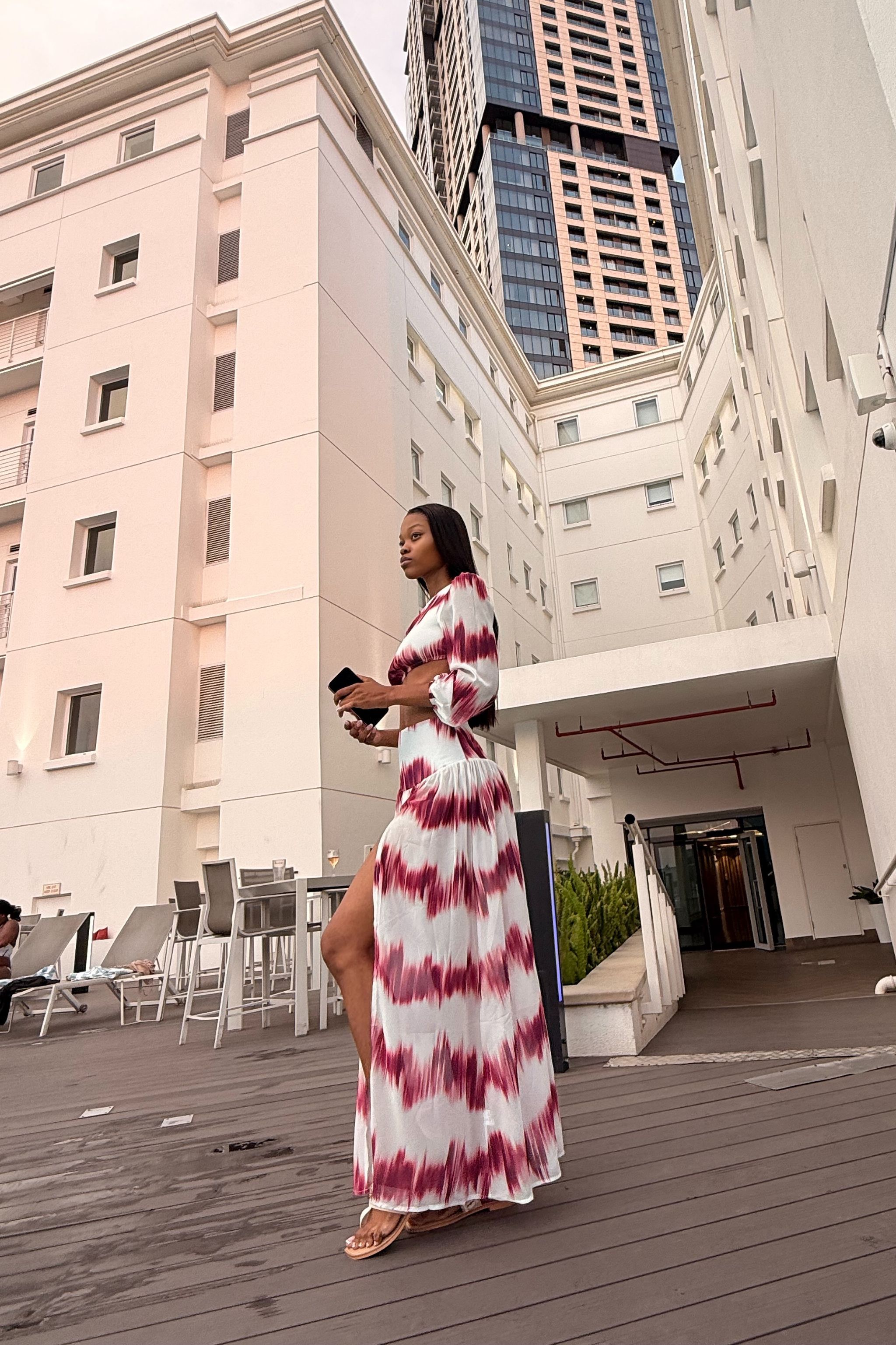 Fuschia split co - ord_1