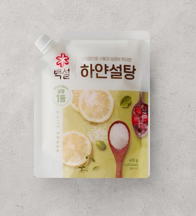 BEKSUL White Sugar 400g 백설하얀설탕_0