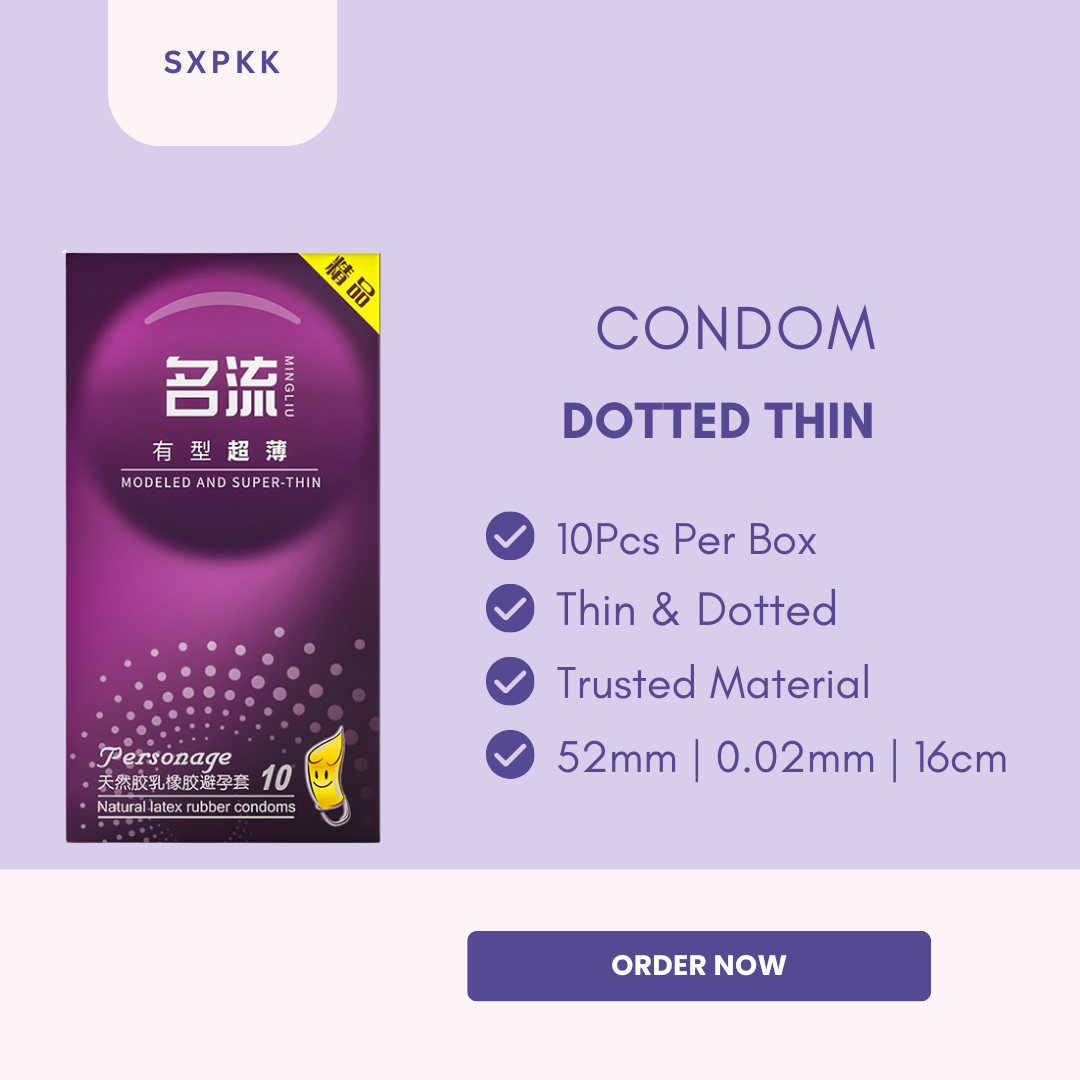Dotted Thin ML Condom 10PCS_0