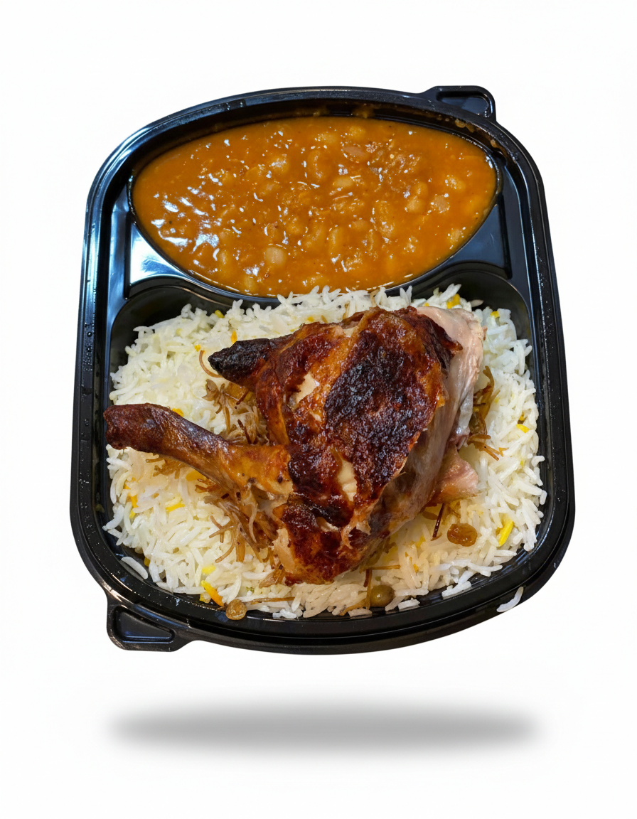 ربع دجاج على التمن _0