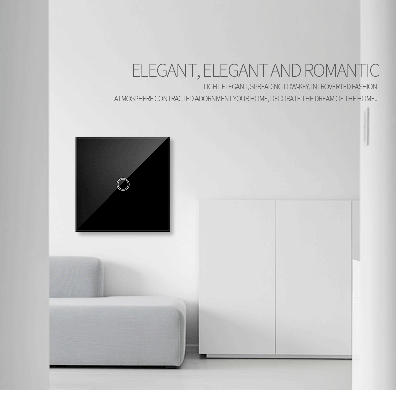 AXUS EU smart home switch AC100-240V with LED backlight _0